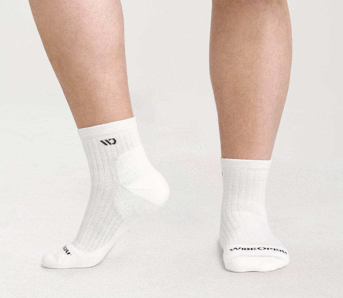 Solid Cushioned Quarter Socks product image