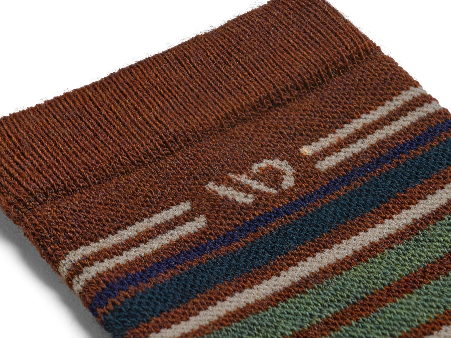 Multi Stripe Cushioned Micro Crew Socks product image