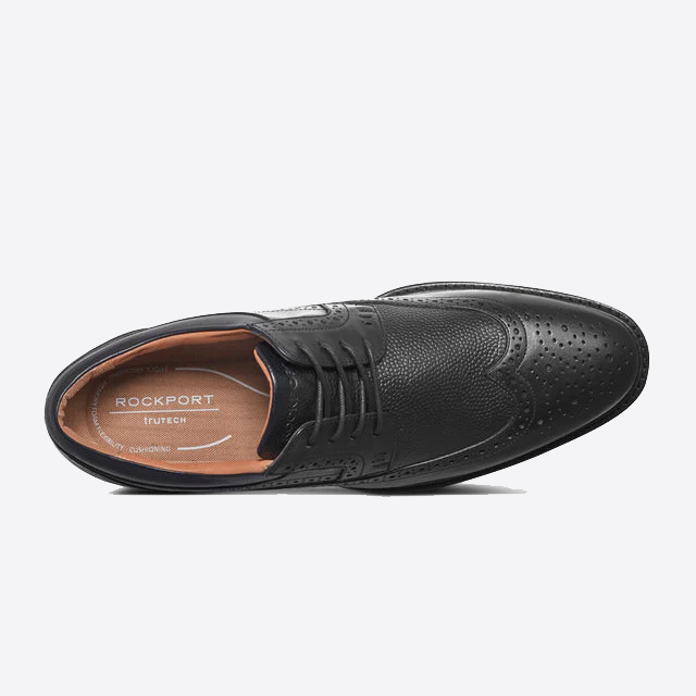 Rockport Fallo Almond Toe Dress Shoes - Men's Oxfords - Big Shoes  BigShoes