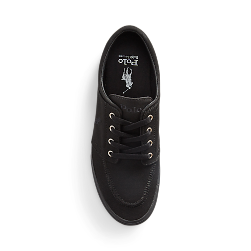 k*g様 XL ralph lauren STEWARD 黒 Polo Ralph Lauren Faxon Low Leather Men's Big Sneakers | Big Shoes