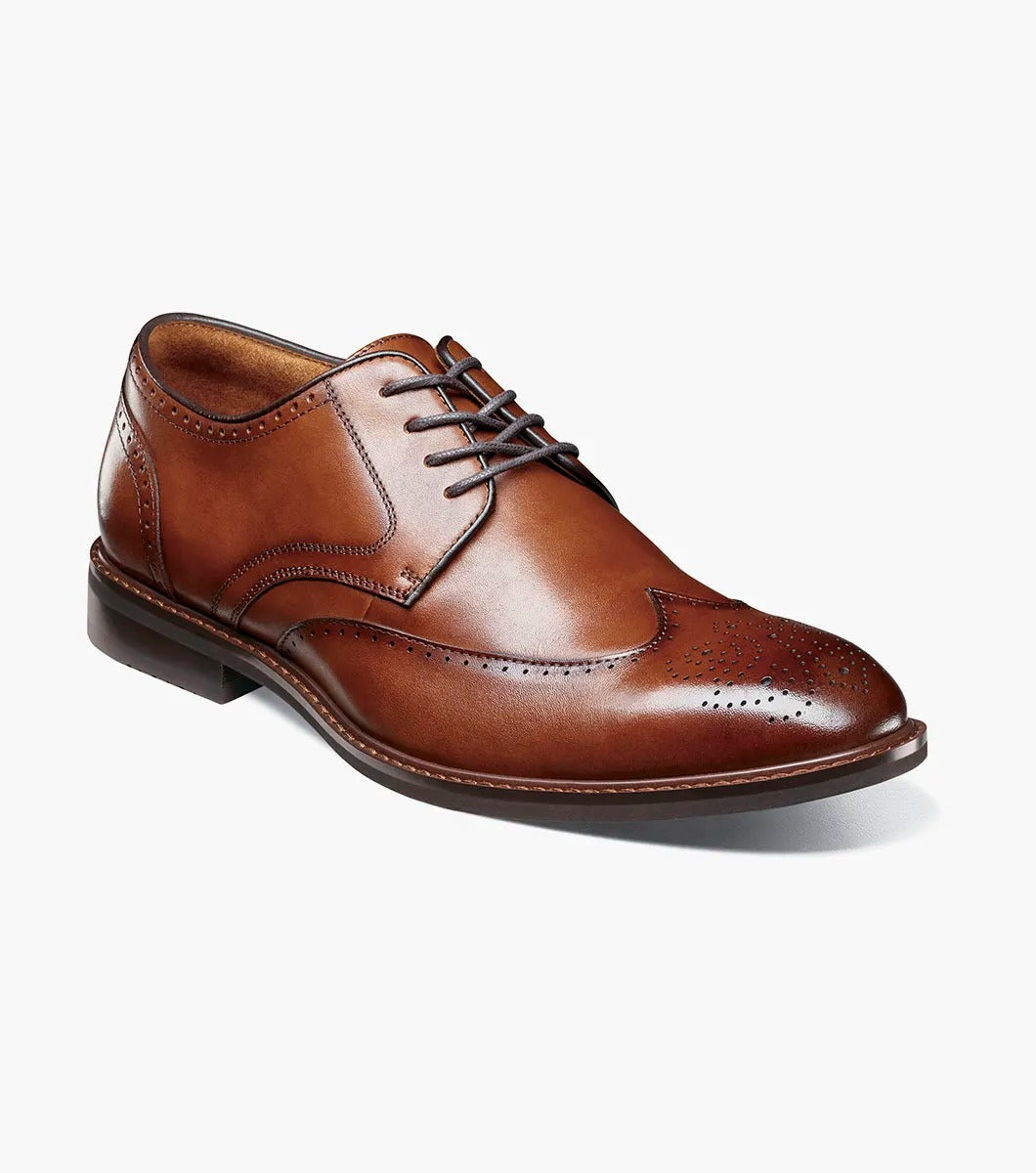 Stacy Adams Bennet Wing Tip Oxford - Mens Large Size – BigShoes