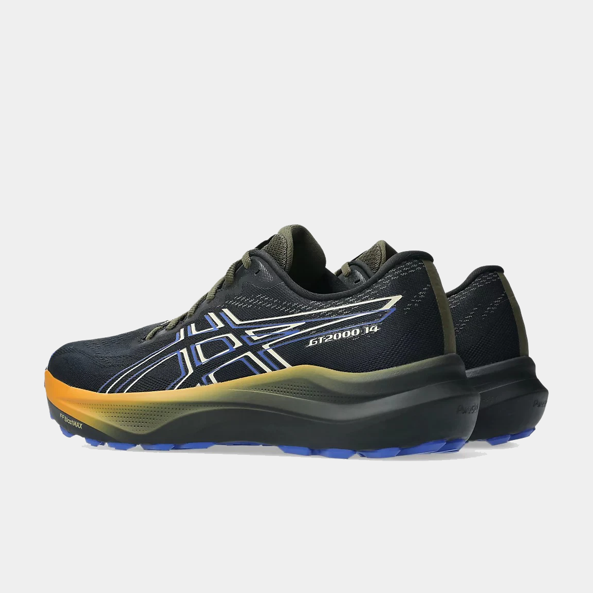 Asics Black Running Shoes with Blue Heel Accent ASICS GEL-Nimbus 28 Men main image 4