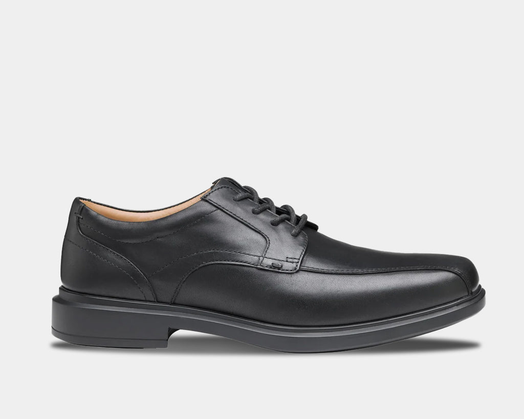 Johnston & Murphy Stanton Run-Off Lace-Up Black Leather Oxfords Johnston Murphy Stanton Runoff-Black - Hensley main image 3