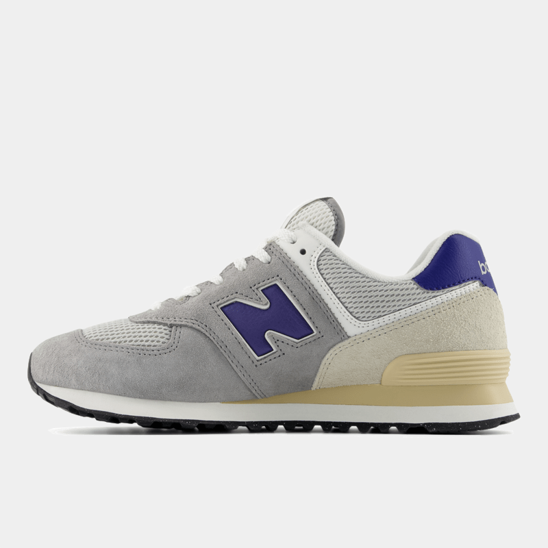 靴 Stone  New Balance 574 Slate Blue New Balance 574 Men Big & Tall Shoes – BigShoes
