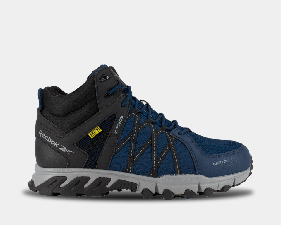 Large Reebok Trailgrip Athletic Mid-Cut Alloy Toe Work Boots Large Reebok Trailgrip Athletic Mid-Cut Alloy Toe Work Boots