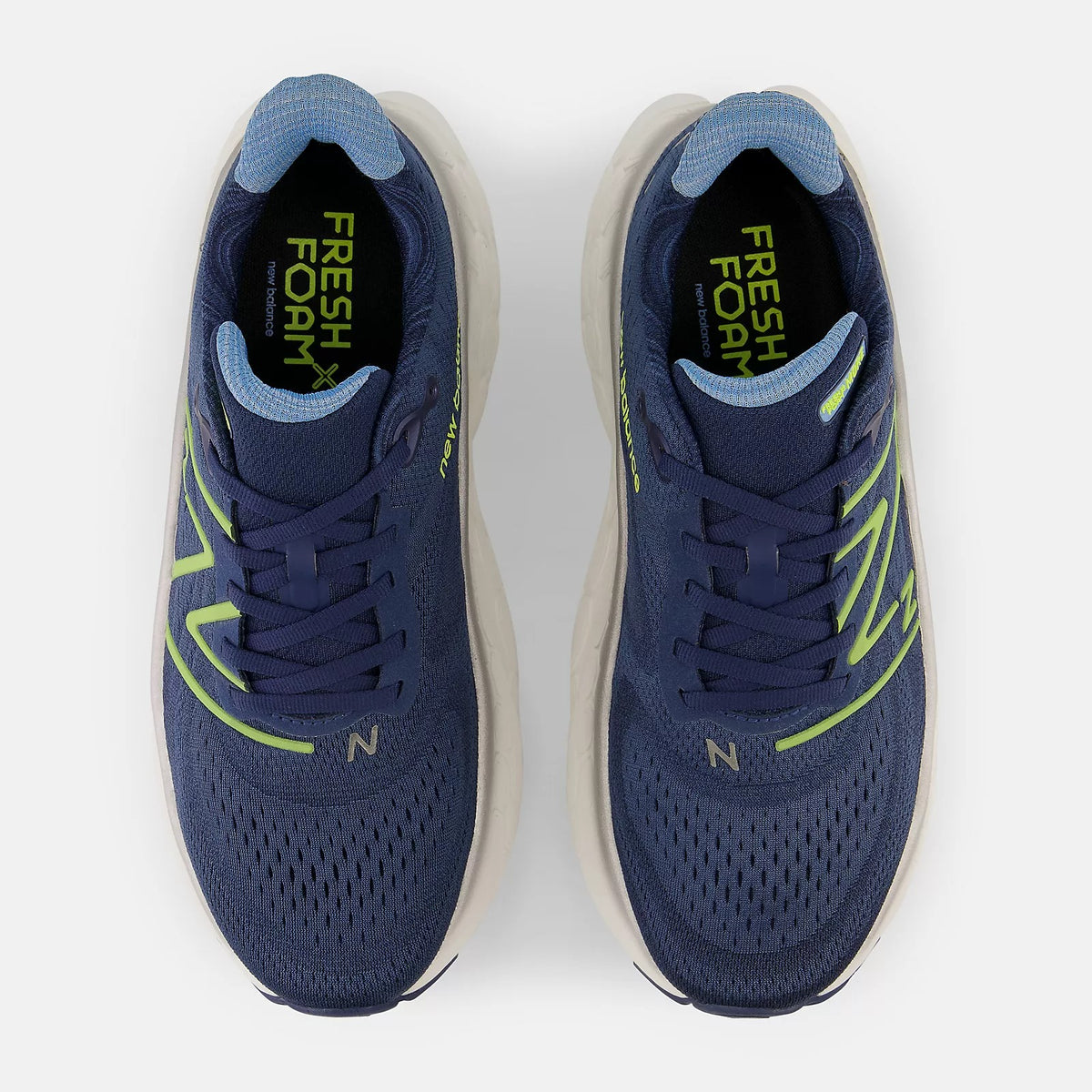 New Balance Fresh Foam X More v4 Men\'s Size 13 Blue White Running Shoes MMORCN4 Amazon.com | New Balance Men main image 4