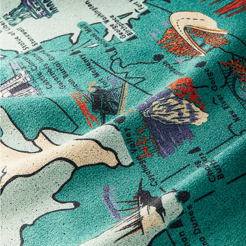 Original Towel: National Parks and Monuments Map product image