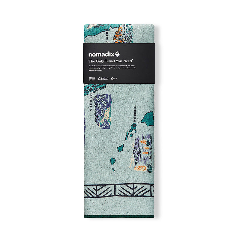 Original Towel: National Parks and Monuments Map product image