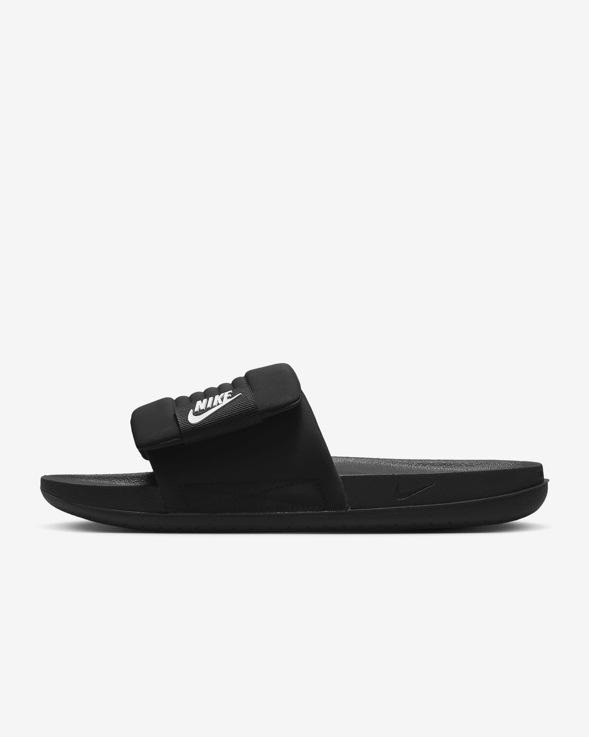 Nike Black Men\'s Slide Sandals with Textured Strap Men main image 3