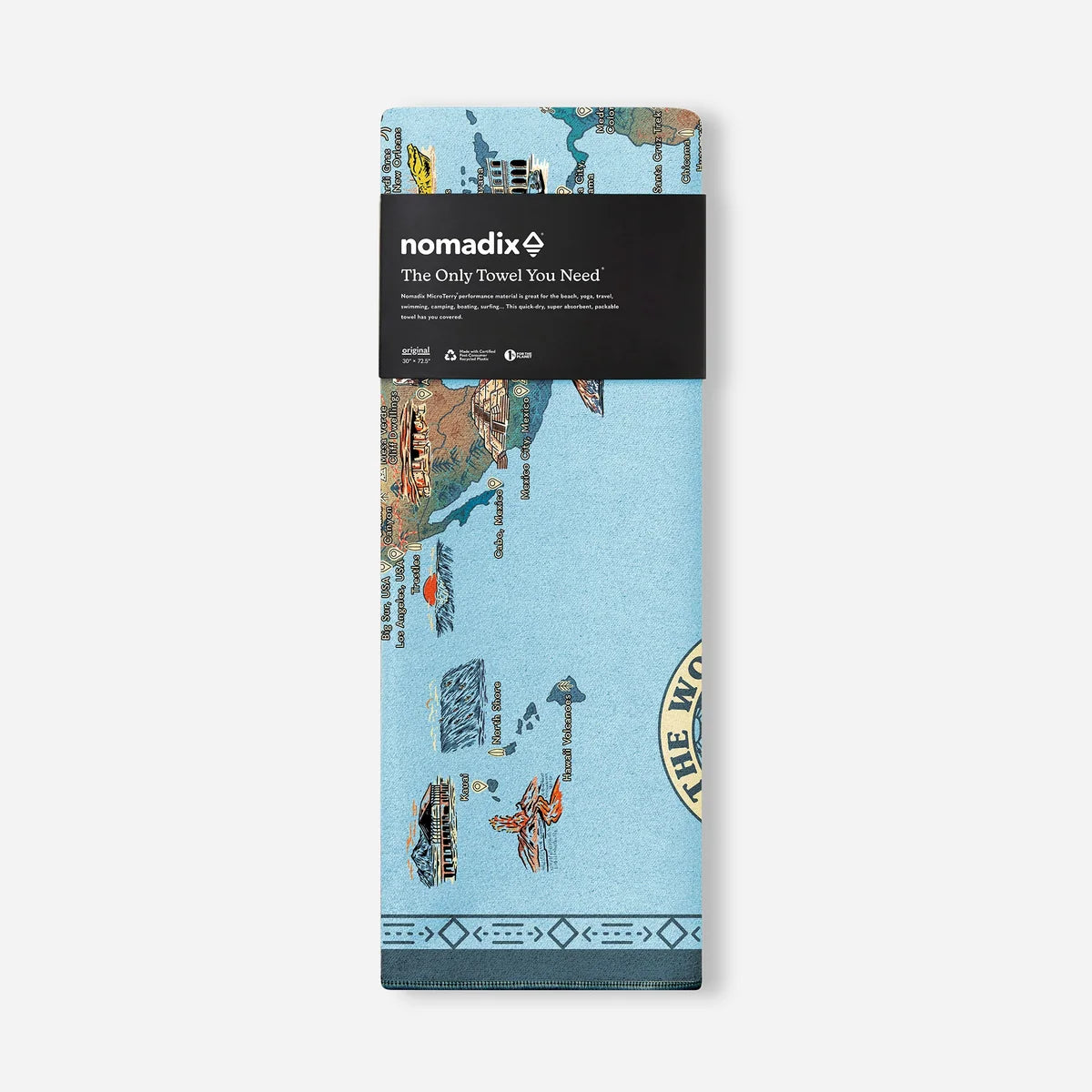 Original Towel: World Map product image