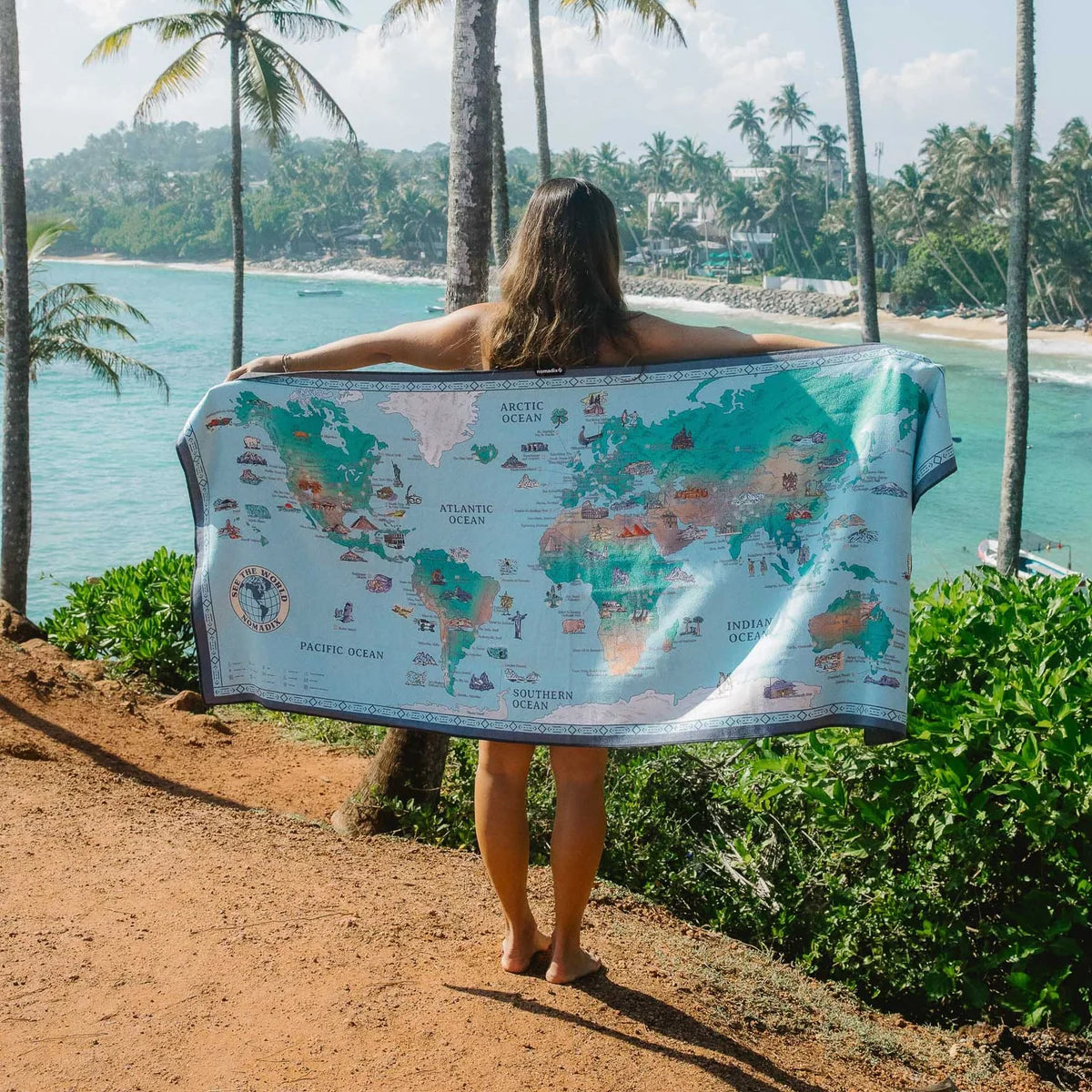Original Towel: World Map product image