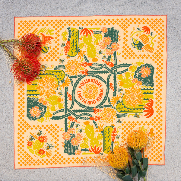 "Prickly Pollinators" Bandana product image