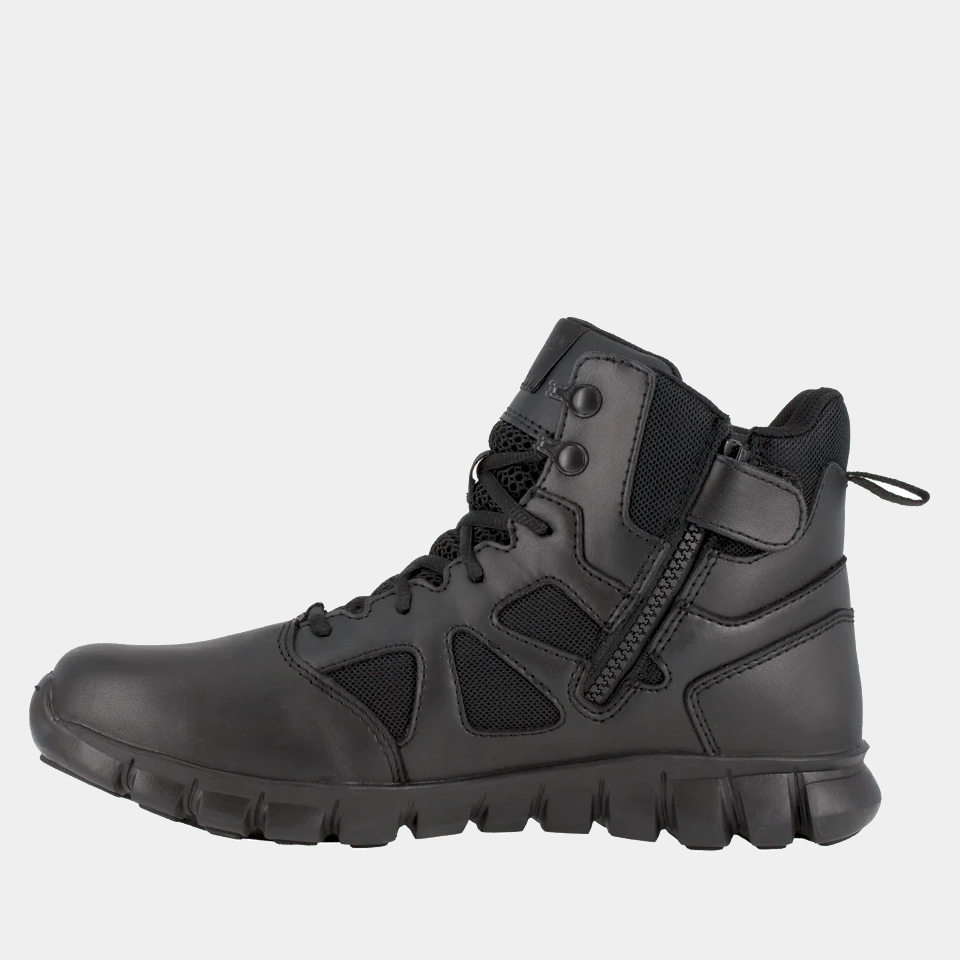 Reebok Duty Boots: Men's Tactical with Side Zip Big Shoes – BigShoes