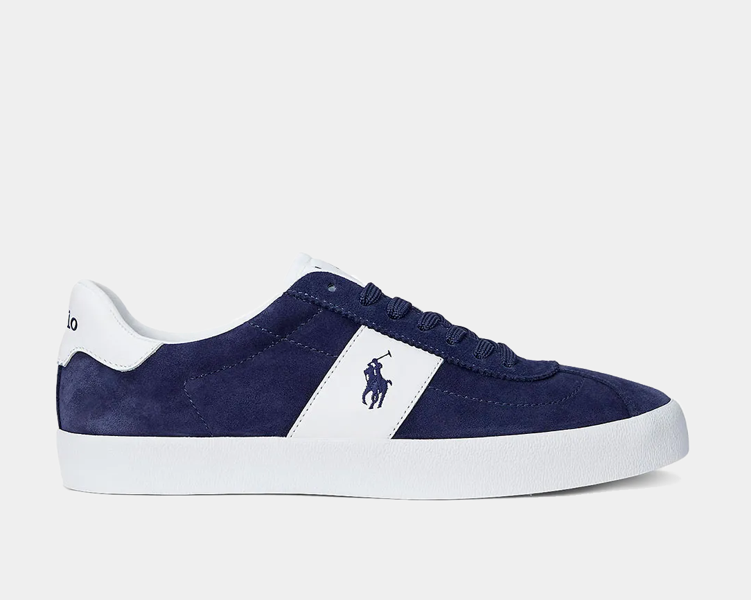 Polo Ralph Lauren Sayer Leather-Suede Men's Big Sneakers | Big