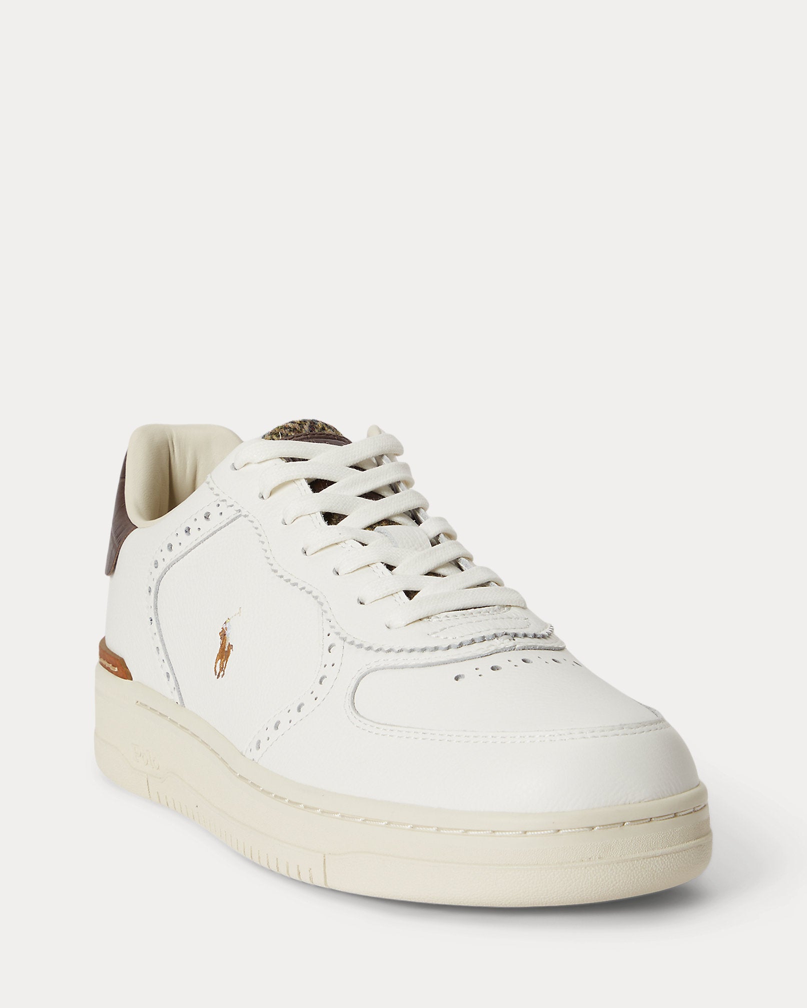 Masters Court Leather Brogue Trainer product image