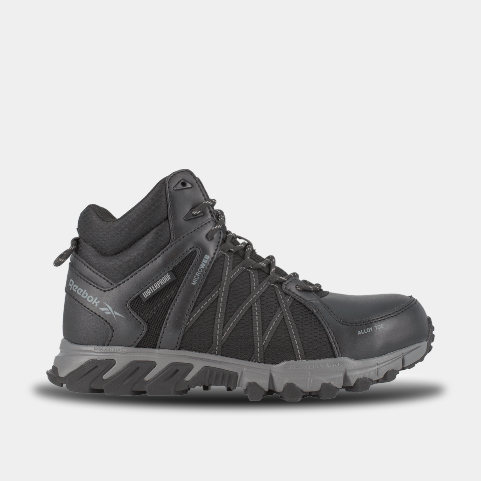 Reebok Work Trailgrip Work (Black/Grey) Men's Work Boots