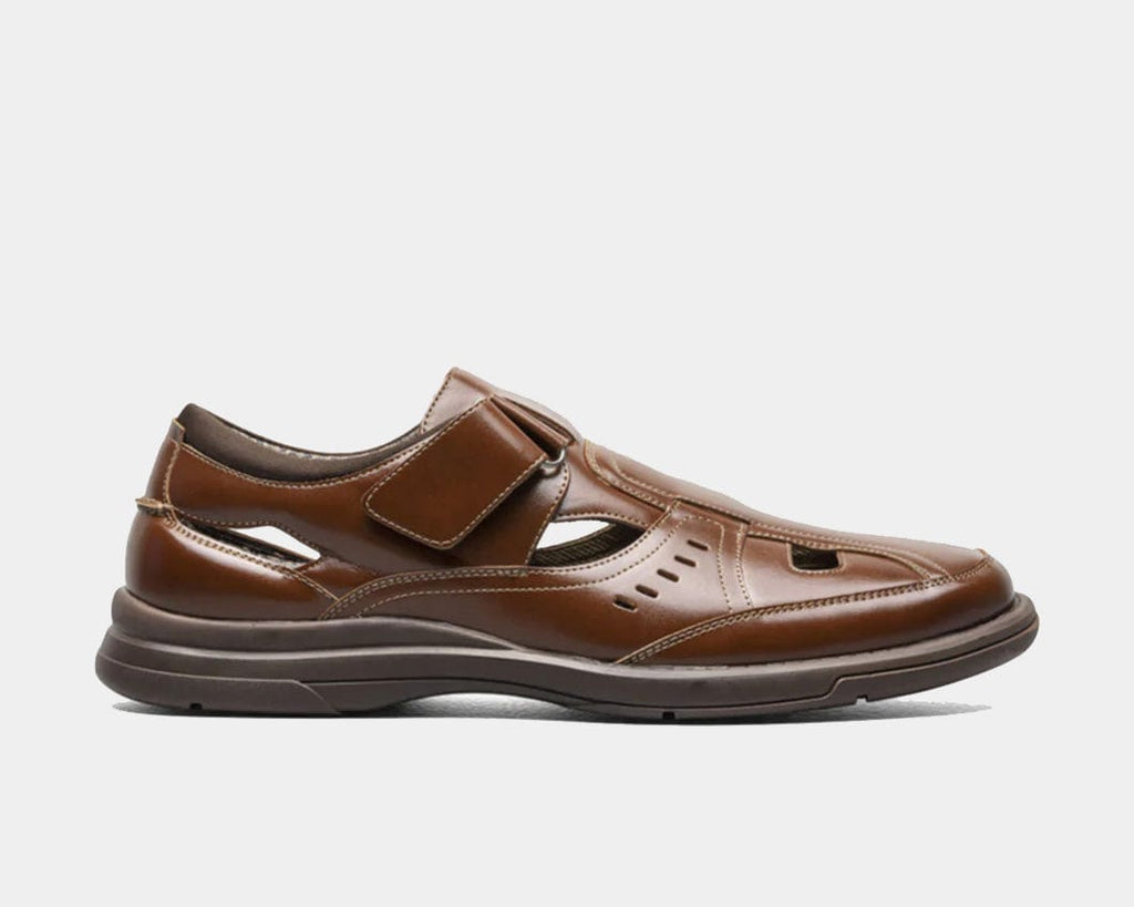 Stacy‎ Adams Weaved Leather Fisherman Buckle Sandals Men\'s 10 Closed Toe Shoes Stacy Adams sandals men main image 4
