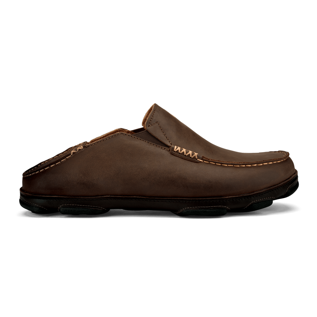 OluKai Moloa Slip On Leather Loafers Shoes Mens 10 Black Comfort Casual Logo 71W741Lj9OL._AC_UY900_.jpg main image 4
