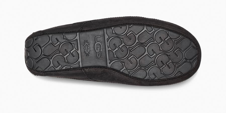 UGG Ascot Matte Slipper Black New Size 8 UGG Ascot Matte / Leather Slipper Men main image 4