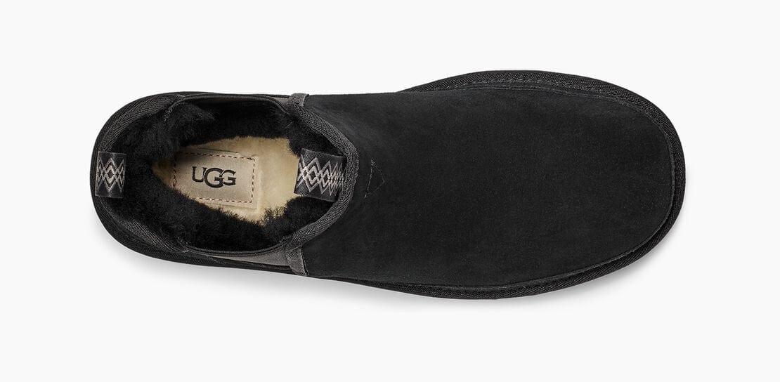 UGG Men\'s Black Suede Neumel Chelsea Amazon.com | UGG Men main image 4
