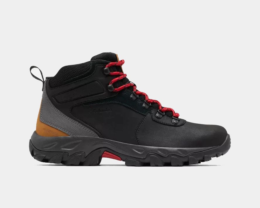 Columbia Men\'s Brown and Black Waterproof Snow Boots with Red Accents Columbia Snow Boots Men main image 2