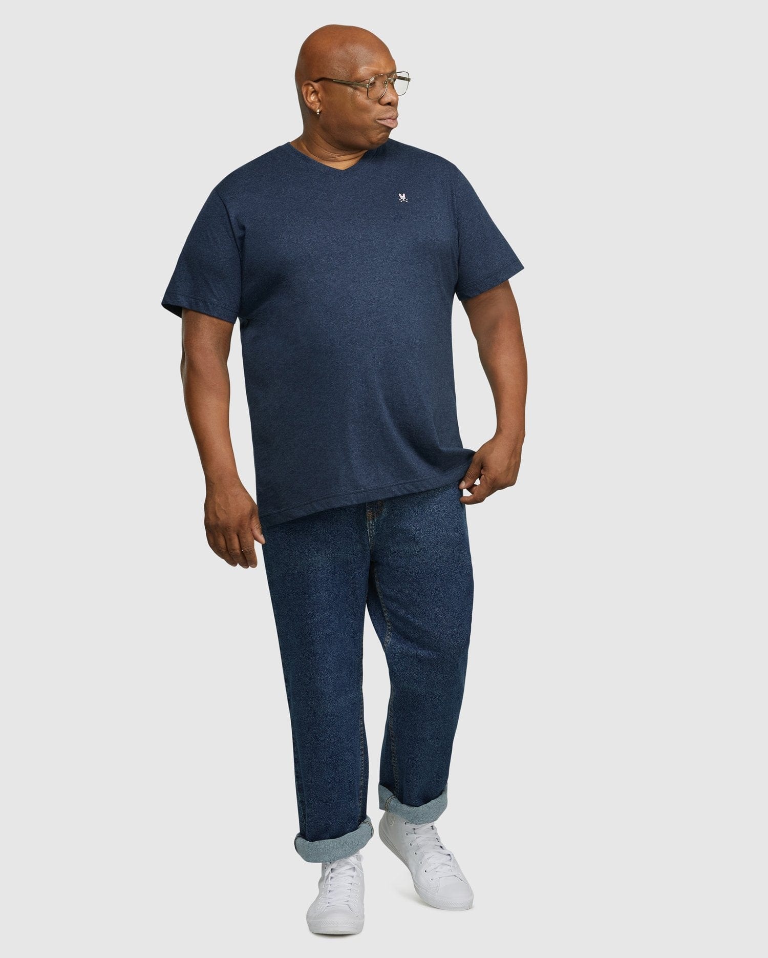 Big and Tall Classic V Neck Tee product image