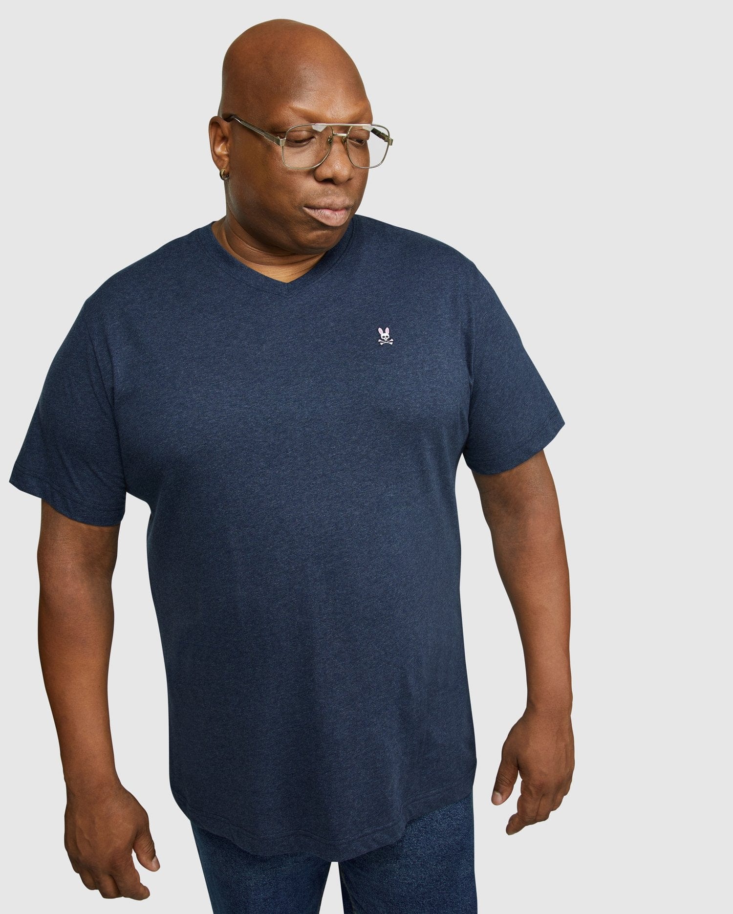 Big and Tall Classic V Neck Tee product image