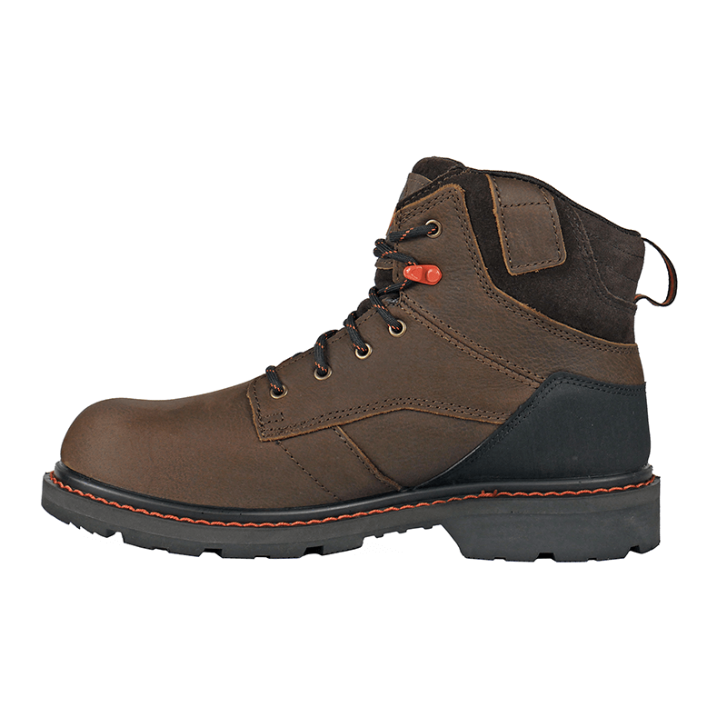 Big Hoss Mens Carson 6 in Work Boot US 7 XXW 6E Brown Composite Toe Leather NIB Big Hoss Mens Carson 6 in Work Boot US 7 XXW 6E Brown  main image 3