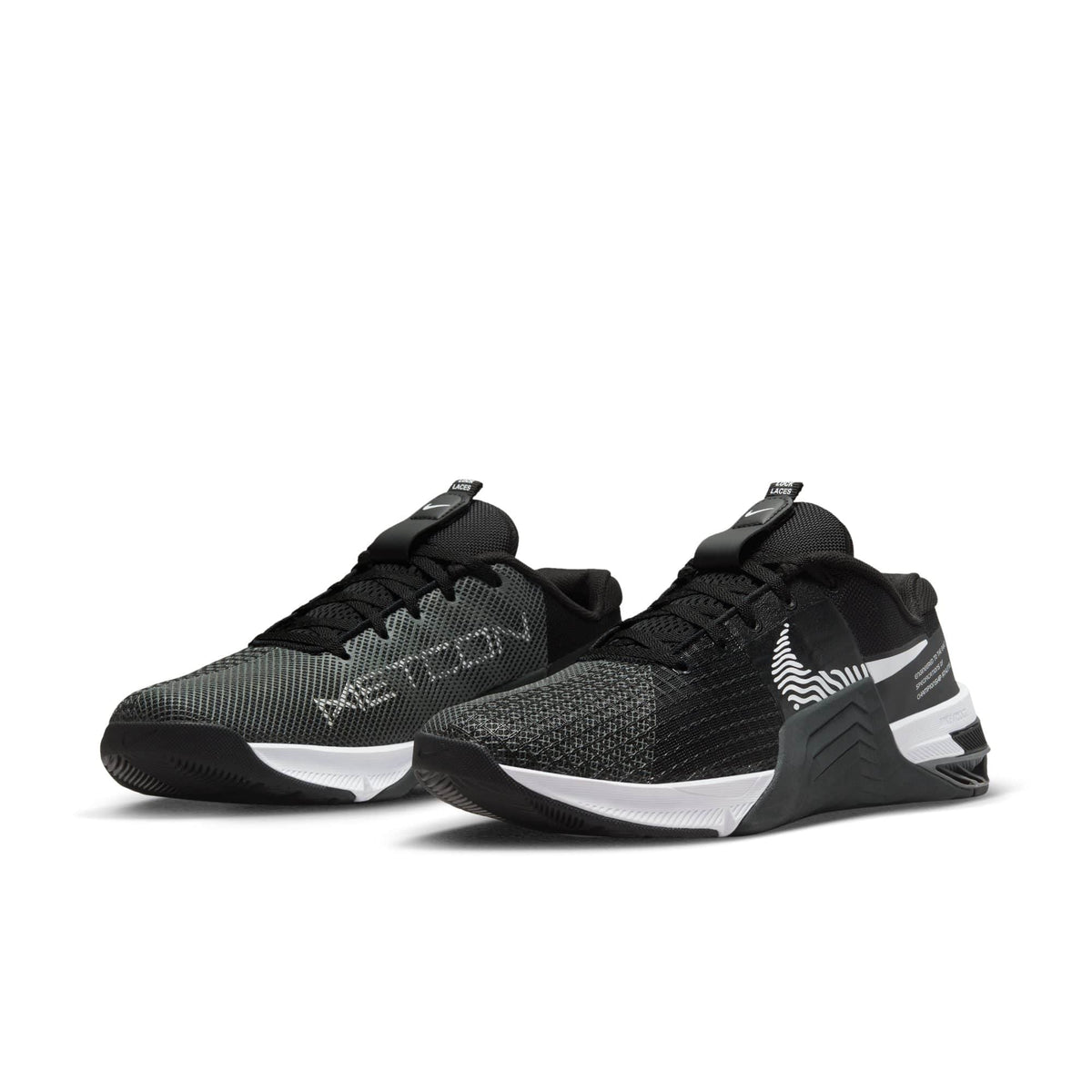 Nike Men’s Metcon 8 Black/White Training  Shoes Size 11, DO9328-001 Nike Metcon 8 Men main image 3