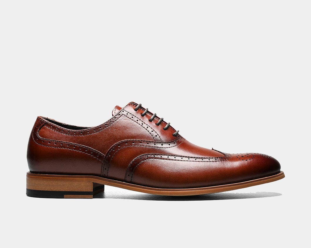 stacy adams burgundy dress shoes Stacy Adams Men's Spratley Moc Toe Saddle Slip On Loafer - Burgundy