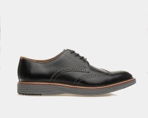 Johnston & Murphy Gray Wingtip Oxfords with Brogue Detailing Shoes to Have: Johnston & Murphy Conard Wingtip (Plus a  main image 4