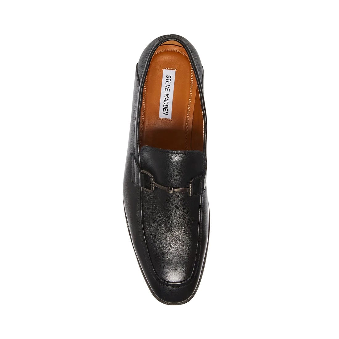 NEW STEVE MADDEN men\'s aahron leather loafer in black leather Men main image 4