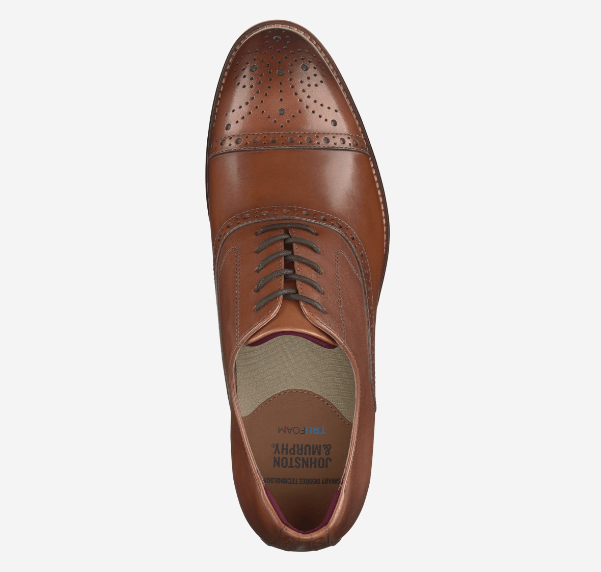 Johnston & Murphy Conard Cap Toe Shoes - Mens Large Sizes  display picture 1