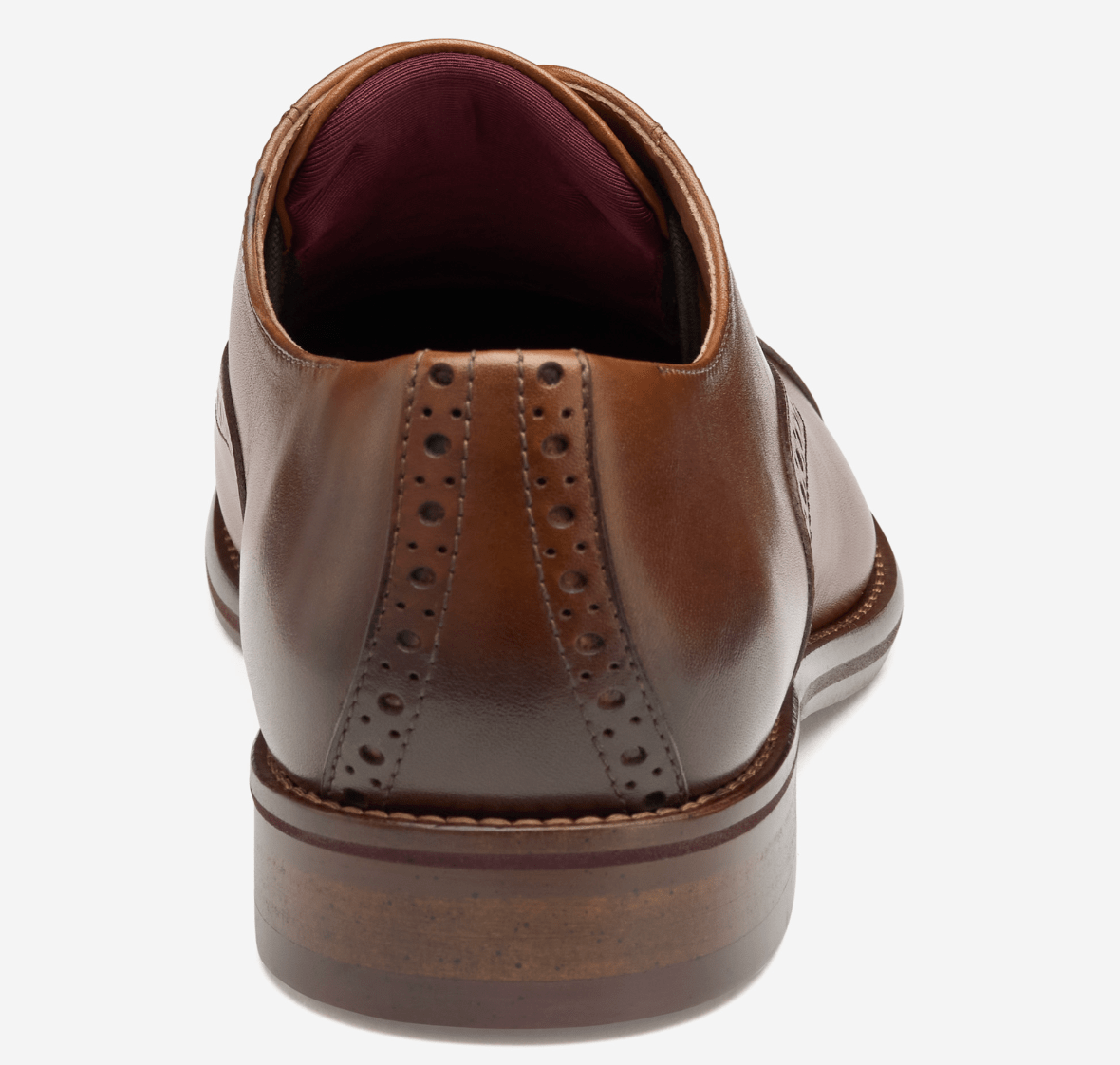 Johnston & Murphy Men\'s Conard Cap Toe Oxford - VERY Clean Johnston & Murphy Conard Cap Toe Shoes - Mens Large Sizes  main image 4