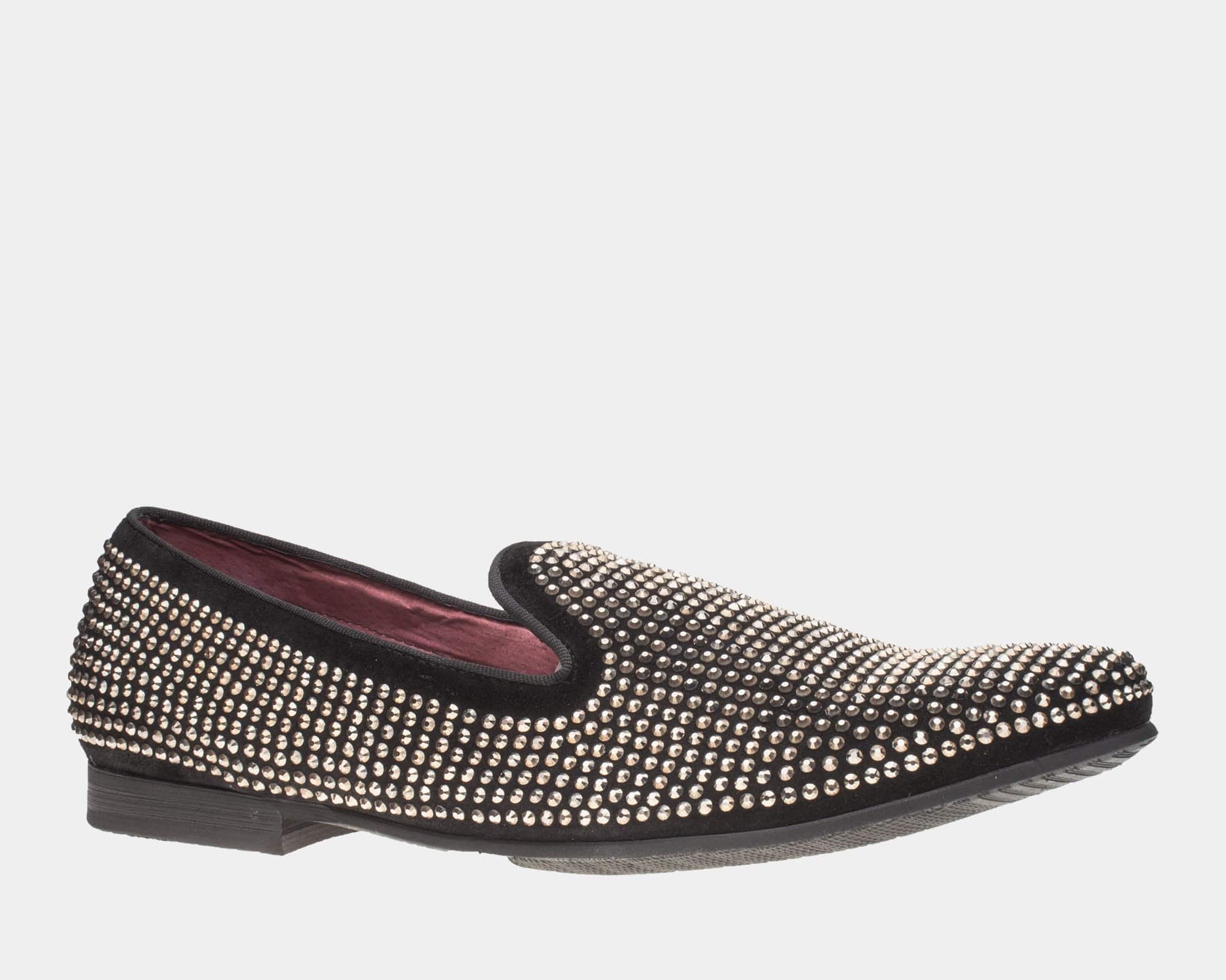 Caviarr Rhinestone Slip-On Loafers product image