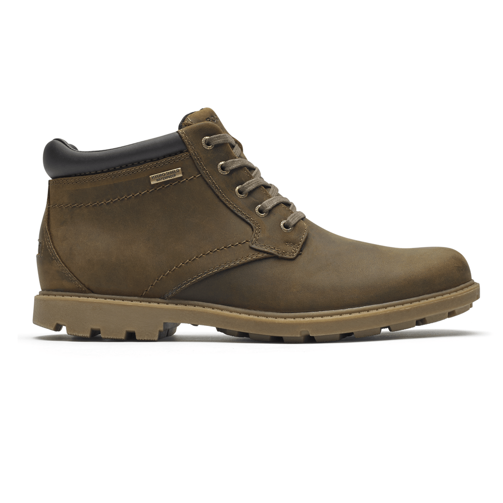 Rockport rugged bucks waterproof plain toe hotsell
