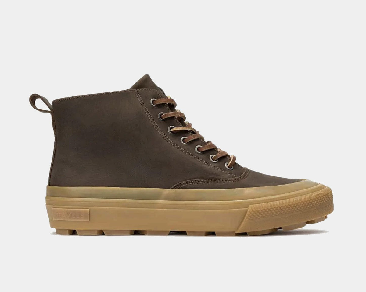 SeaVees Waterproof Canvas Boots Shoes Olive Green High Top Lace Up Mens Sz 16 SeaVees Mariner Mariners high top boots olive | Mercari main image 3